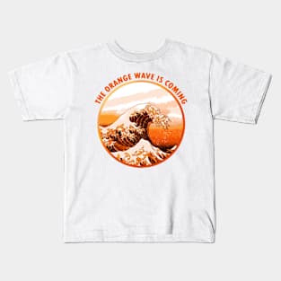 The Orange Wave Kids T-Shirt